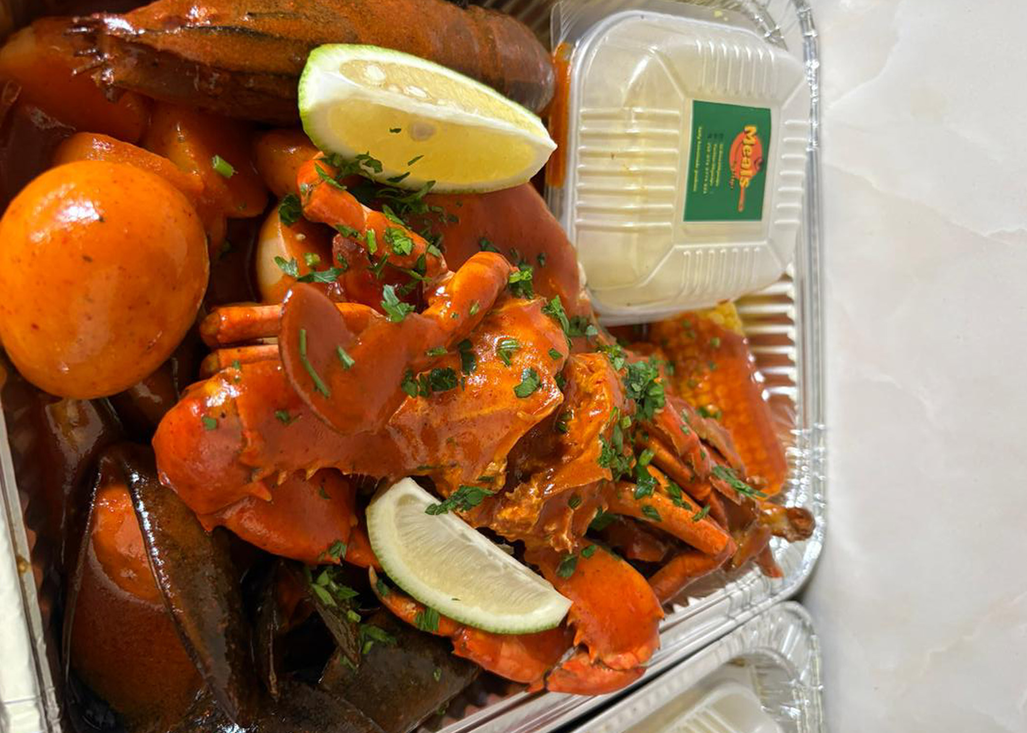 6 Queen Prawns or 3 Giant Tiger Prawns | 5 Mussels or Clams or 100g ...